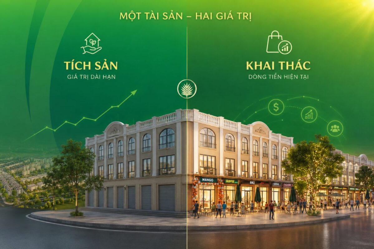 Lựa chọn sản phẩm tại Đất Việt Green Park theo mục tiêu sử dụng